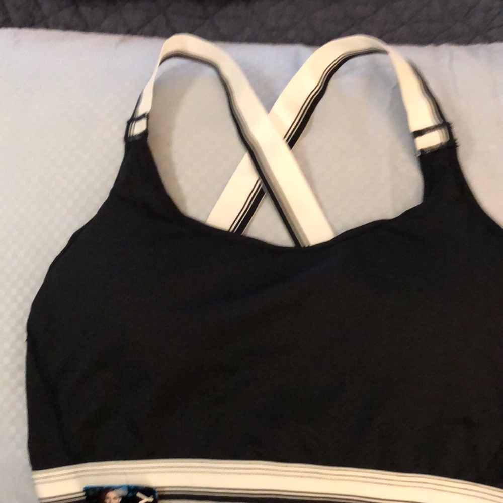 Jockey Bralette Black & White - brand new